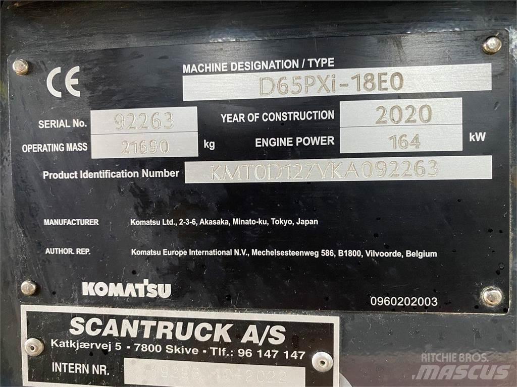 Komatsu D65PXI-18 Bulldozer på larvebånd