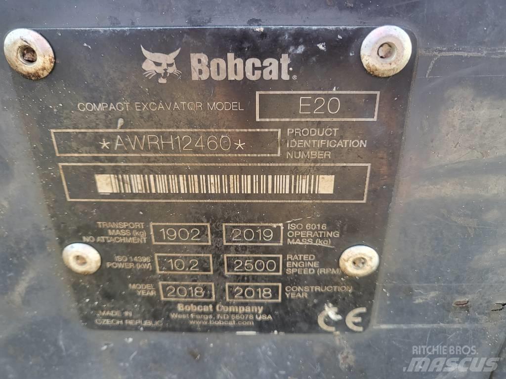Bobcat E20z Minigravemaskiner