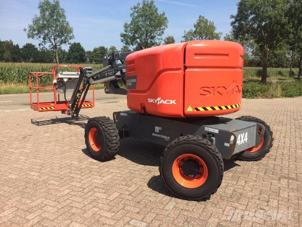 SkyJack SJ 46 AJ Bomlifte med knækarm