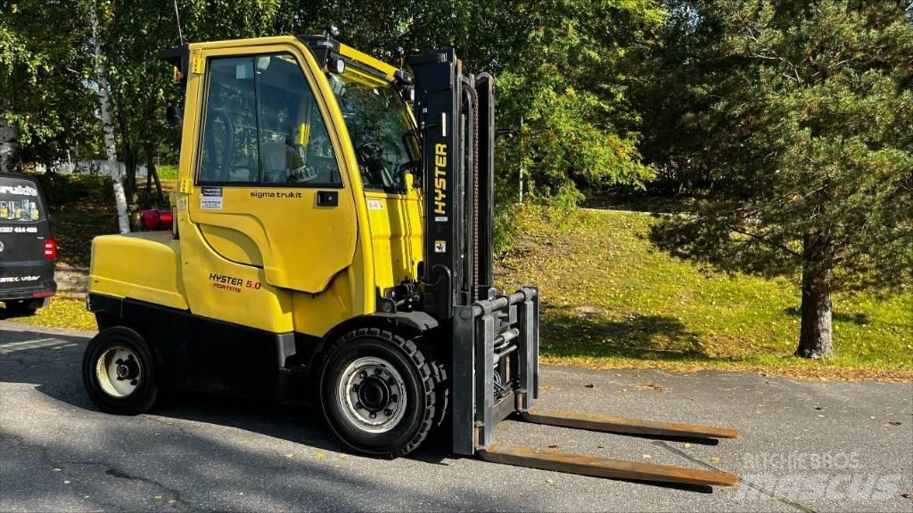Hyster H 5.0 FT Diesel gaffeltrucks
