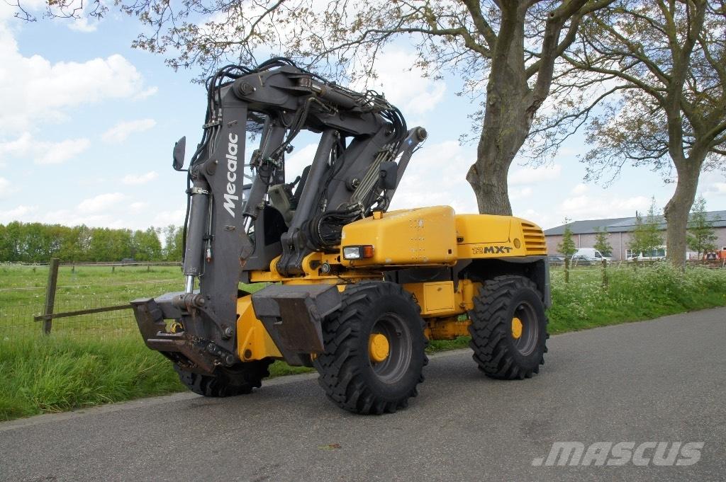 Mecalac 12 MXT Gravemaskiner på hjul