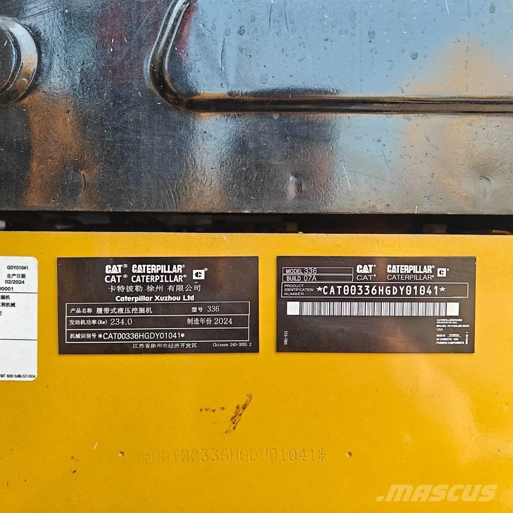 CAT 336GC Gravemaskiner på larvebånd