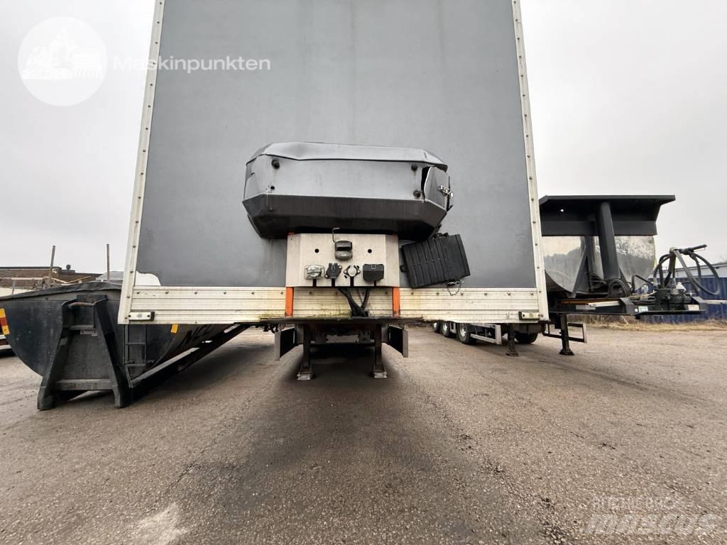 Limetec PPU 342 Semi-trailer med fast kasse