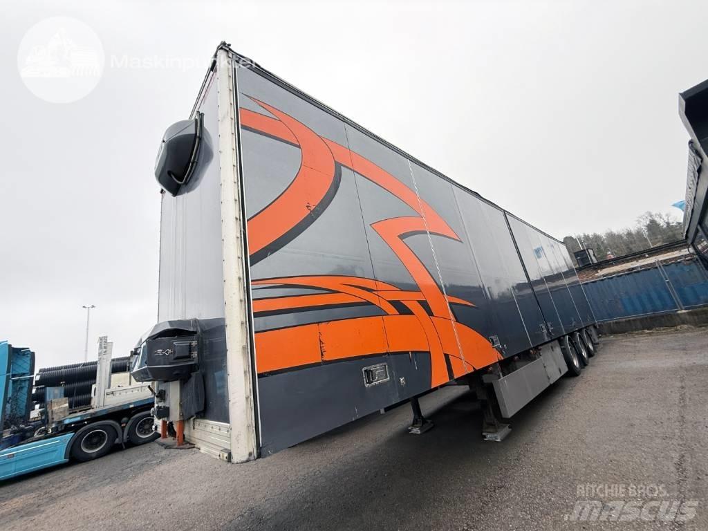 Limetec PPU 342 Semi-trailer med fast kasse
