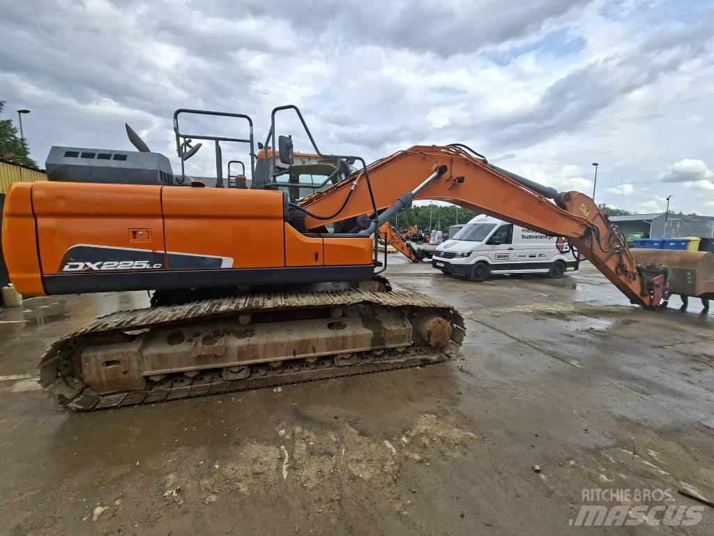 Doosan DX225LC-5 Gravemaskiner på larvebånd