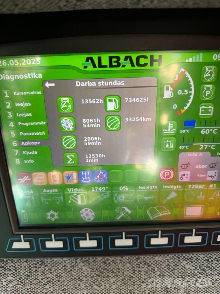 Albach Diamant 2000 Udslæbningstraktorer