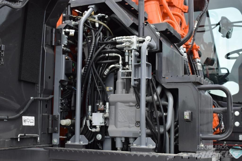 Hitachi ZX170 W-6 Gravemaskiner på hjul