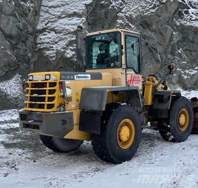 Komatsu WA 270 Læssemaskiner på hjul