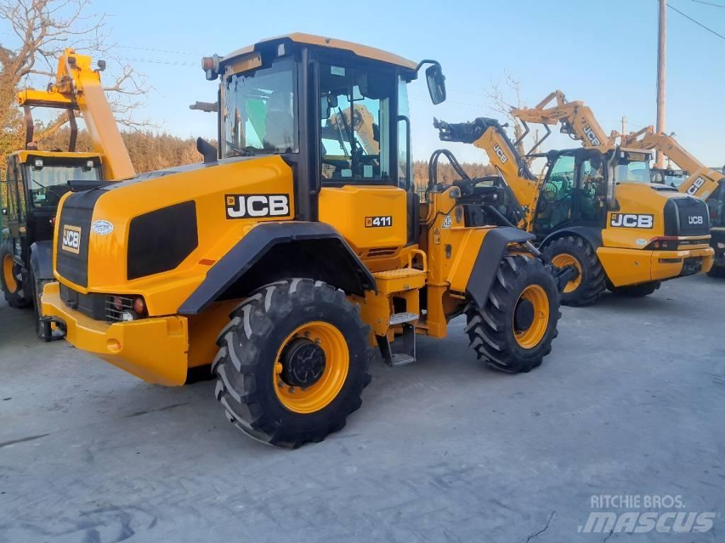 JCB 411 Læssemaskiner på hjul