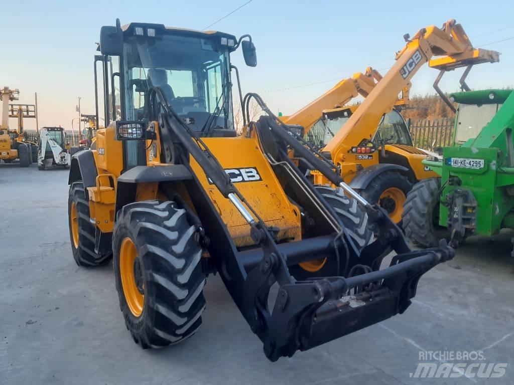 JCB 411 Læssemaskiner på hjul