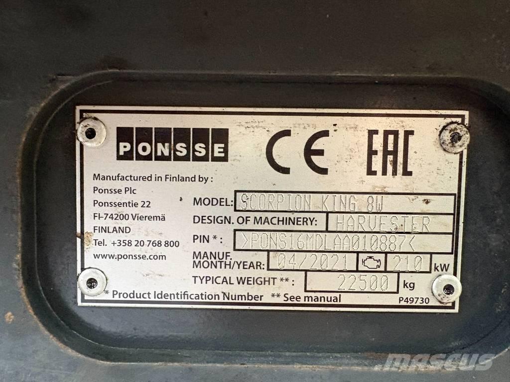 Ponsse Scorpion King Skovningsmaskiner