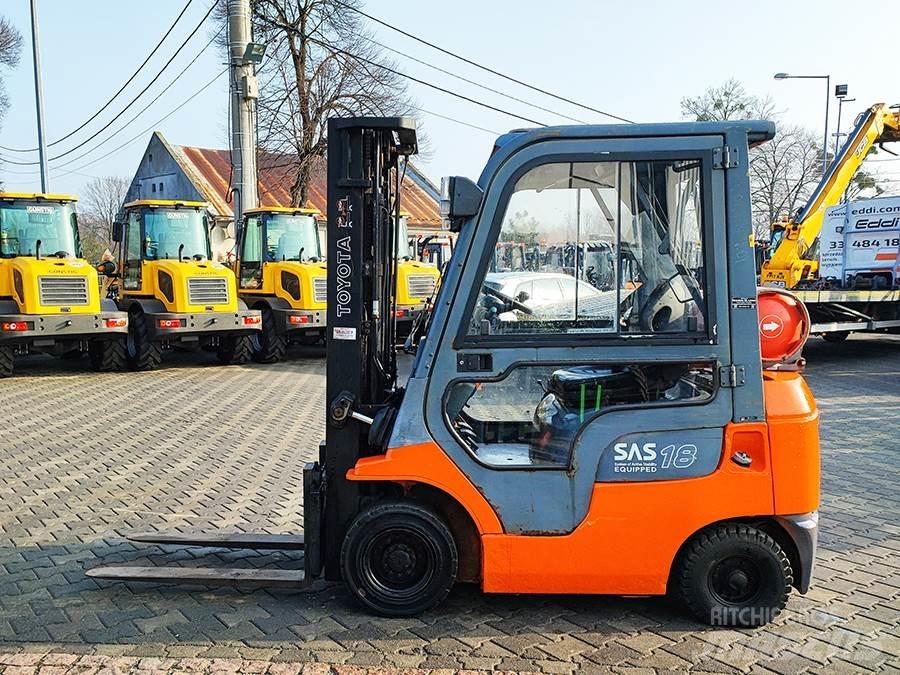 Toyota 42-7FGF18 LPG gaffeltrucks
