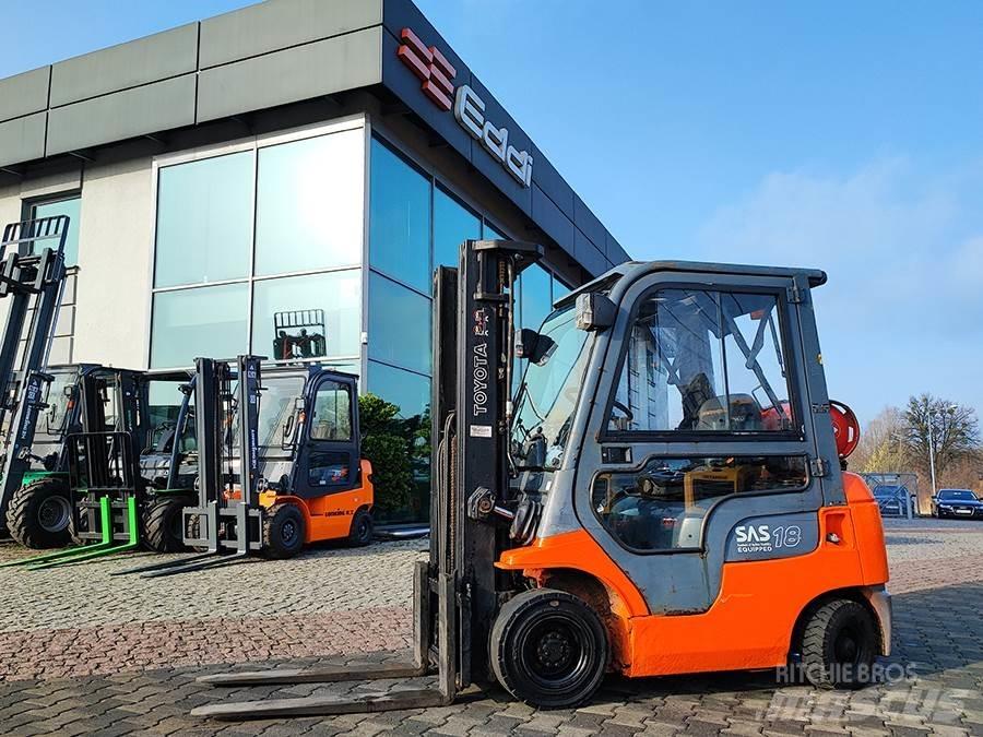 Toyota 42-7FGF18 LPG gaffeltrucks