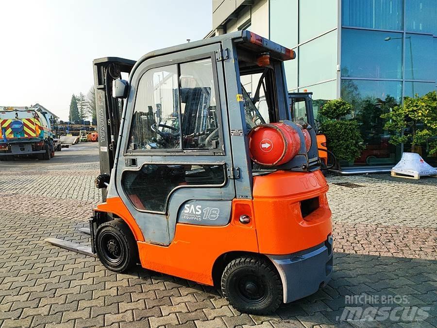 Toyota 42-7FGF18 LPG gaffeltrucks