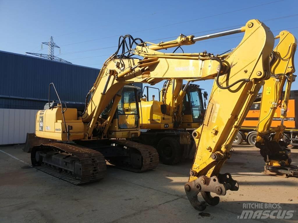 Komatsu PC160LC-7 Gravemaskiner på larvebånd