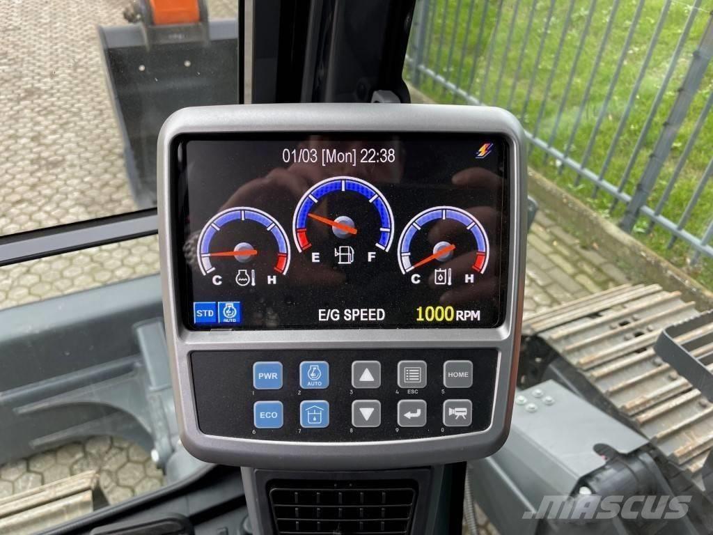 Doosan dx140w Gravemaskiner på hjul
