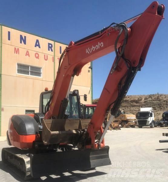 Kubota KX 080-4 Midi-gravemaskiner 7t - 12t