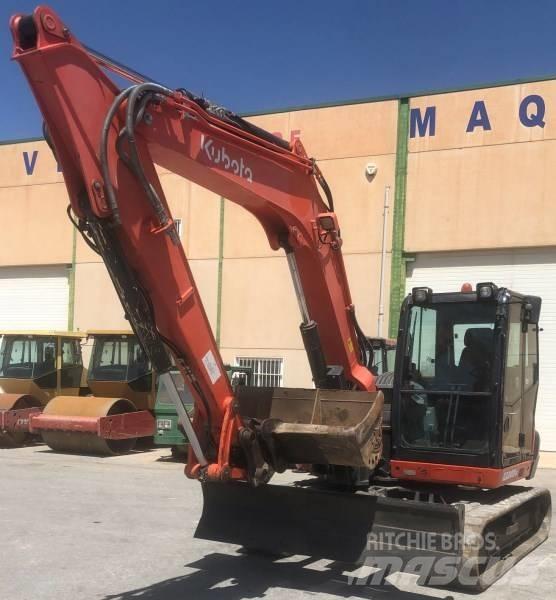 Kubota KX 080-4 Midi-gravemaskiner 7t - 12t