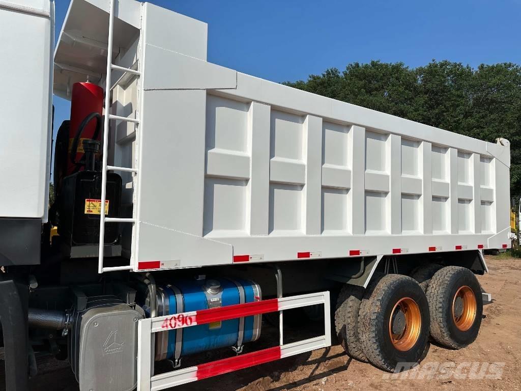 Howo 400hp 6X4 Lastbiler med tip