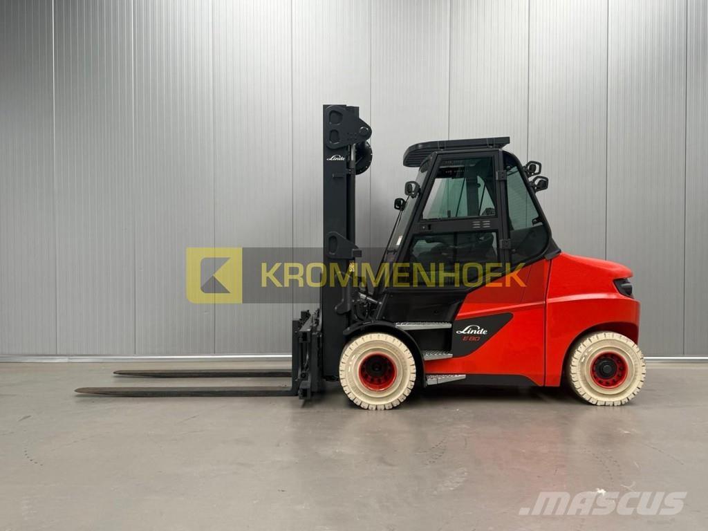 Linde E 80-900 El gaffeltrucks