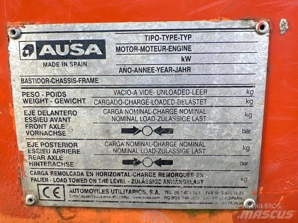 Ausa D600 AP Dumpere