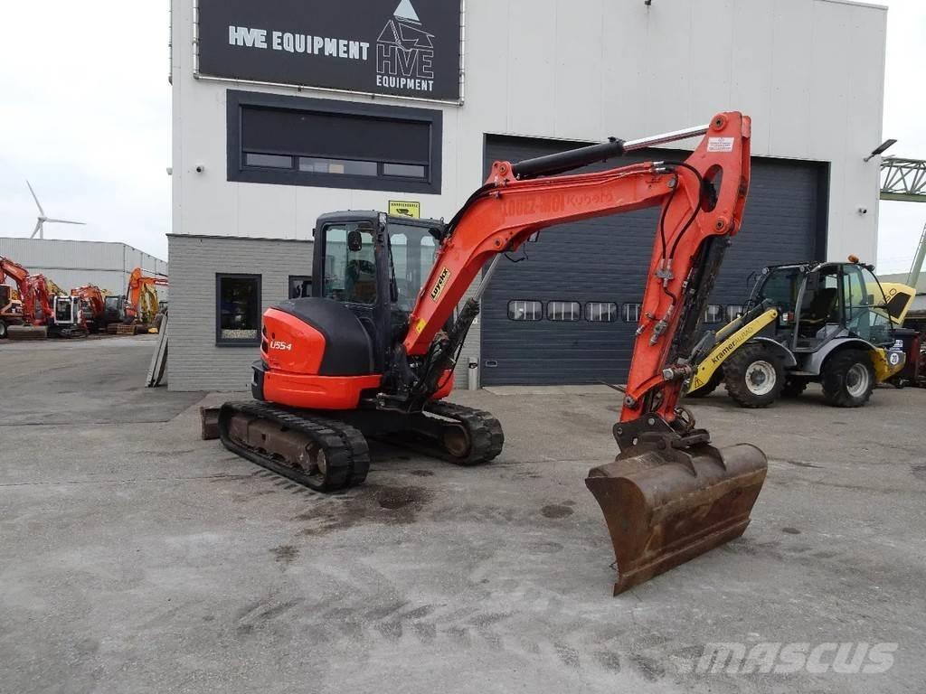 Kubota U55-4 Minigravemaskiner