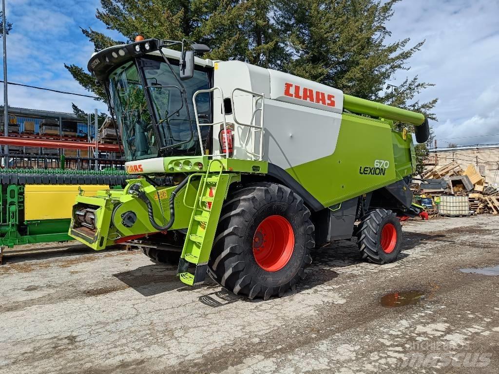 CLAAS Lexion 670 Mejetærskere