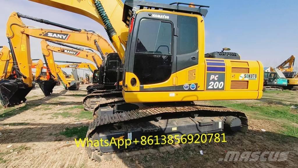 Komatsu PC 200-8 Gravemaskiner på larvebånd