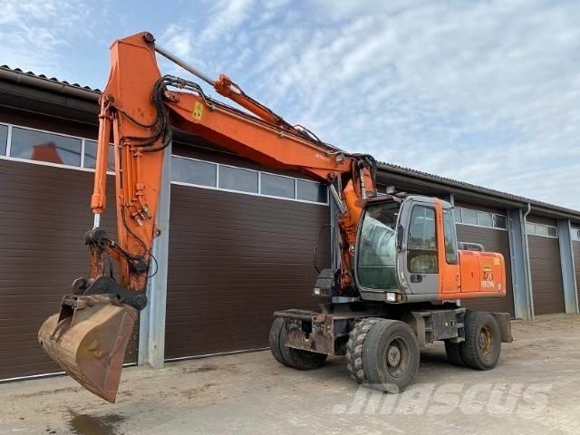 Hitachi ZX 180 W Gravemaskiner på hjul