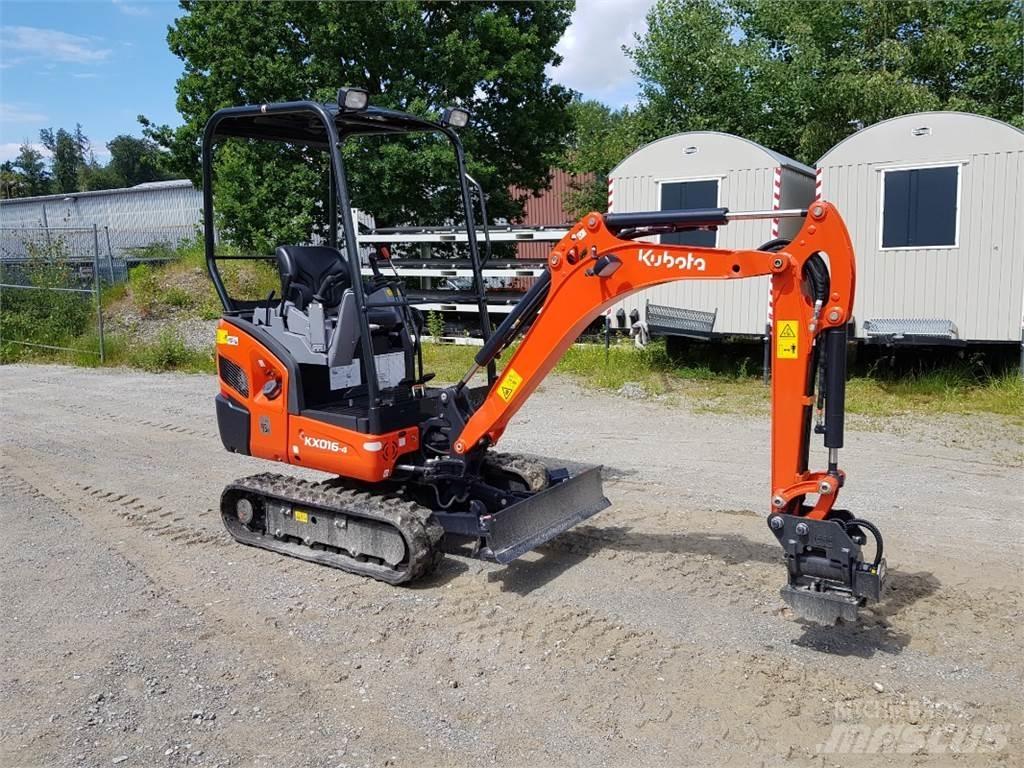 Kubota KX016-4 Minigravemaskiner
