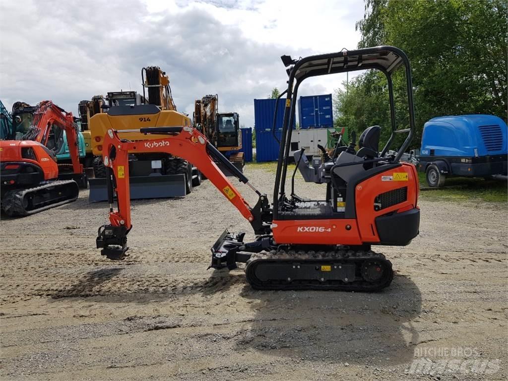 Kubota KX016-4 Minigravemaskiner