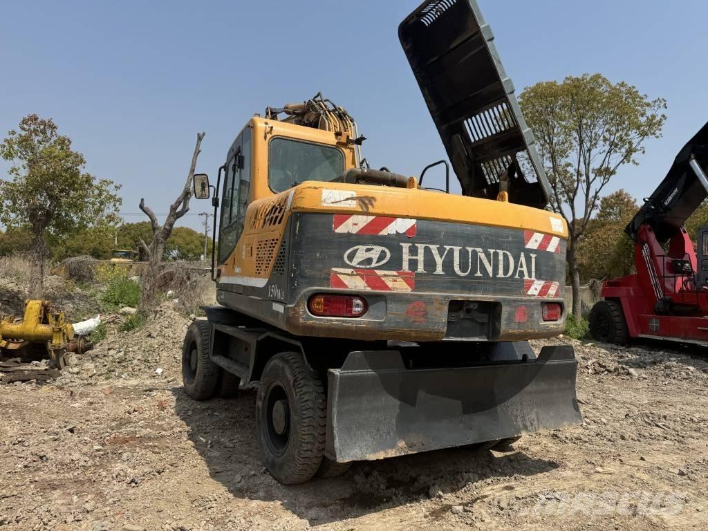 Hyundai R 150 W-9 Gravemaskiner på hjul