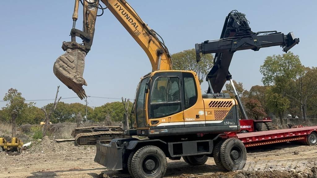 Hyundai R 150 W-9 Gravemaskiner på hjul