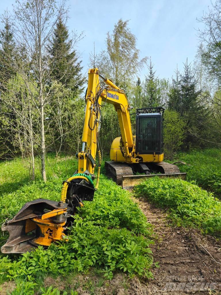 Komatsu PC 80 MR-5 Midi-gravemaskiner 7t - 12t