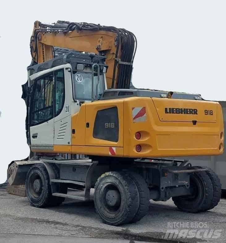 Liebherr A 918 Litr. Gravemaskiner på hjul