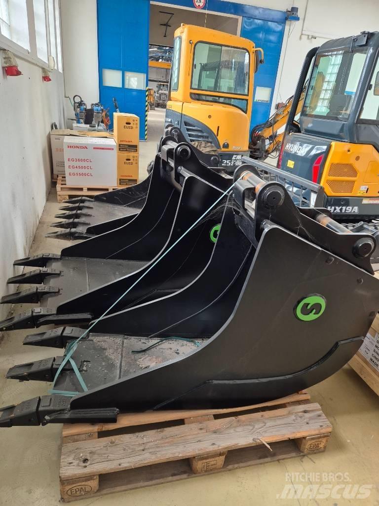 Steelwrist Bucket Skovle