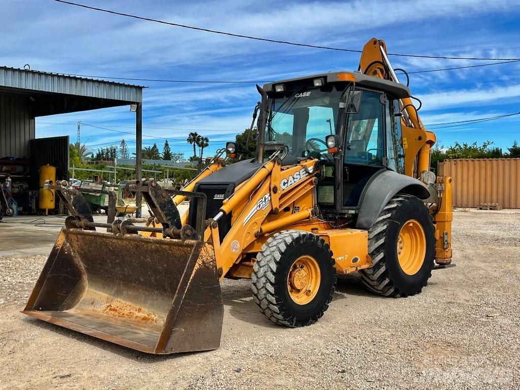 CASE 580 SR Rendegravere