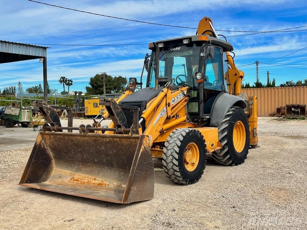 CASE 580 SR Rendegravere