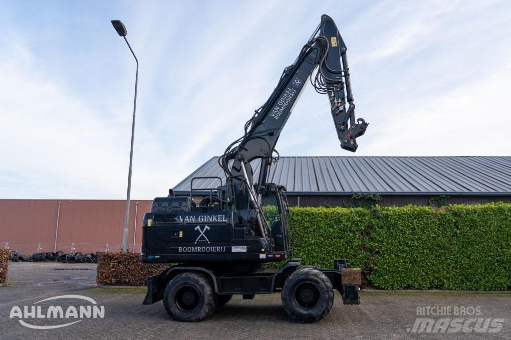 Hyundai HW 180 Gravemaskiner på hjul