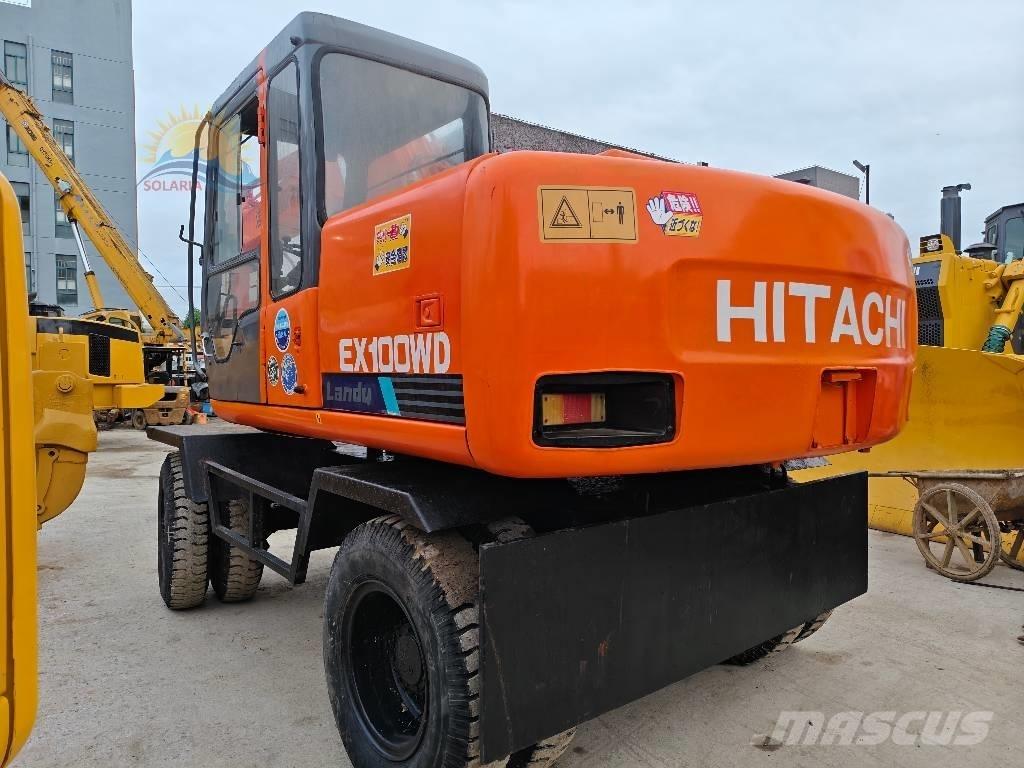 Hitachi EX 100 W D Gravemaskiner på hjul