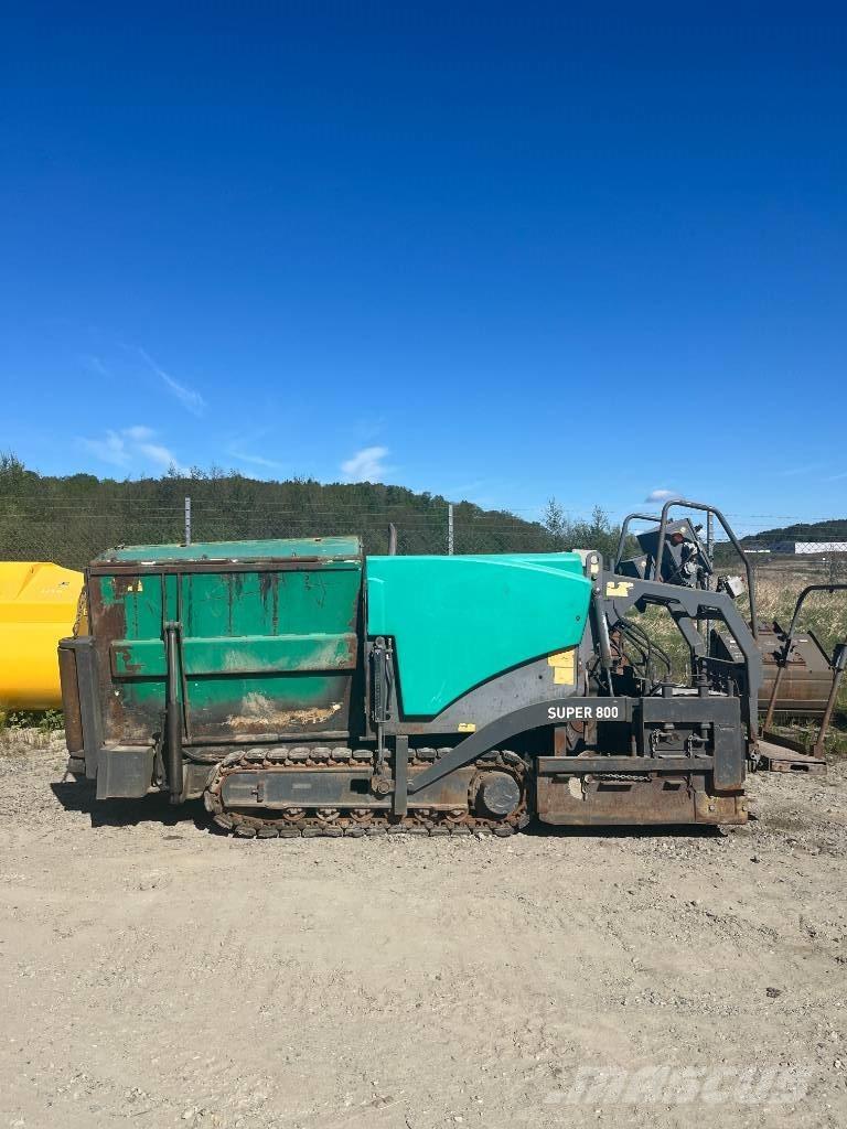 Vögele Super 800 Asfaltudlæggere