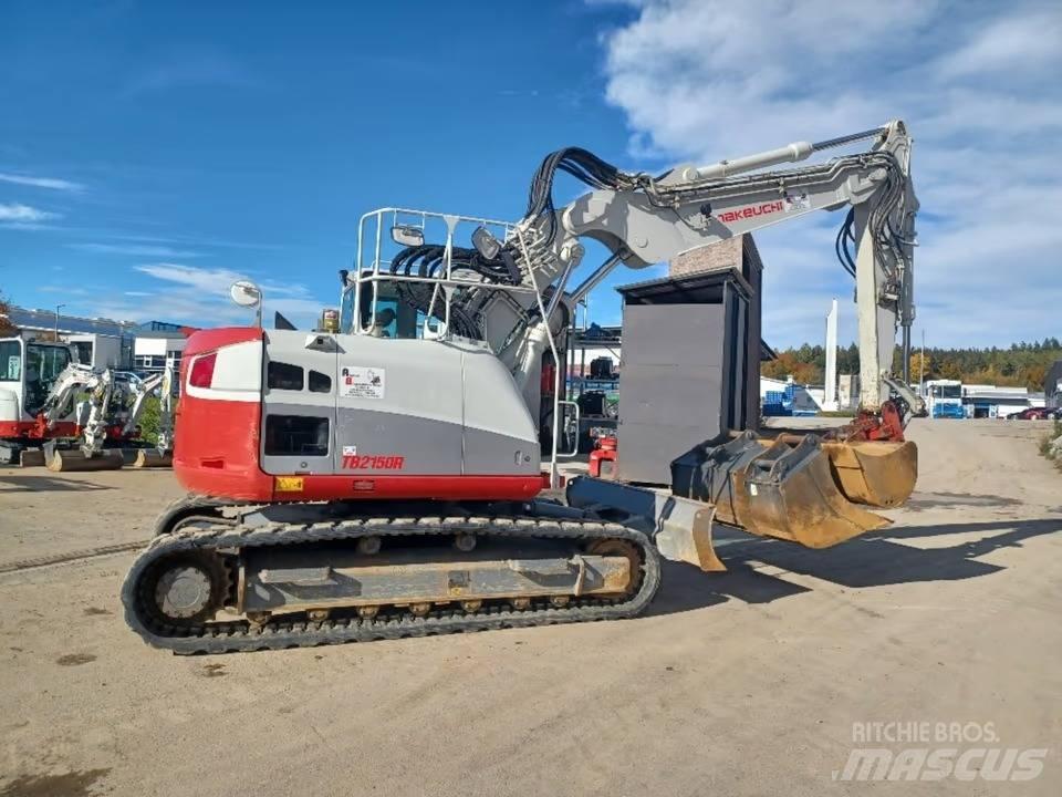 Takeuchi TB 2150 R Gravemaskiner på larvebånd