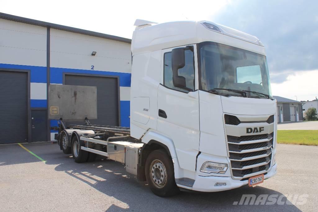 DAF XG 530 FAN Lastbiler med containerramme / veksellad