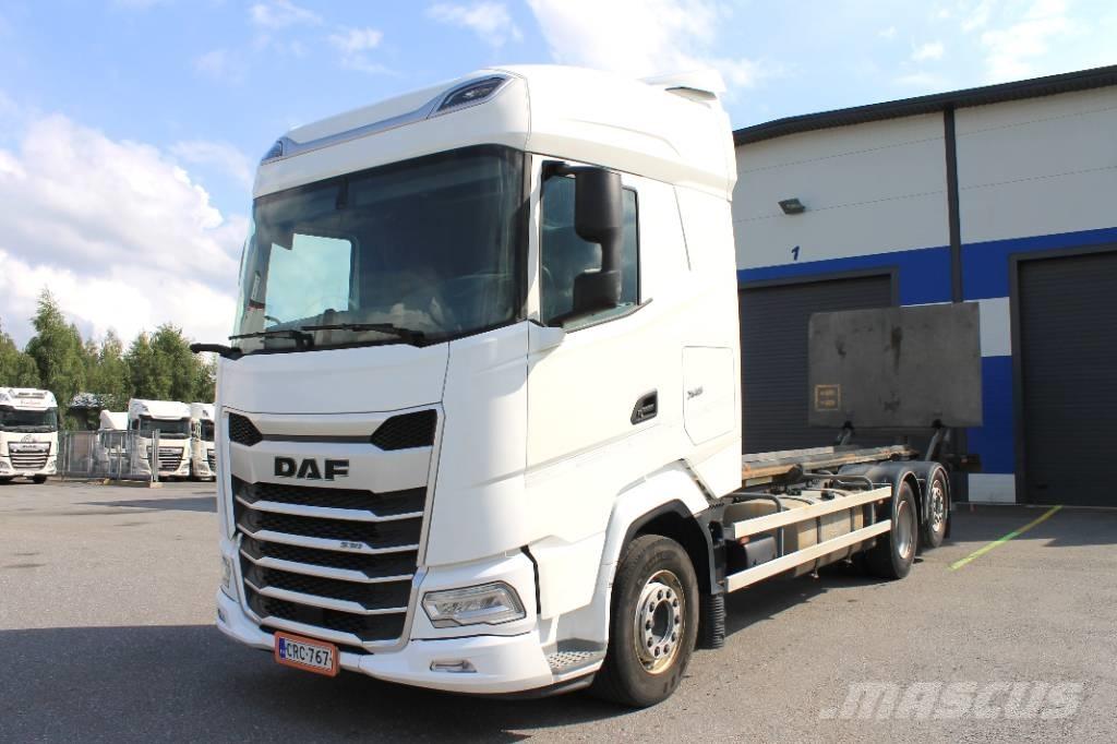 DAF XG 530 FAN Lastbiler med containerramme / veksellad