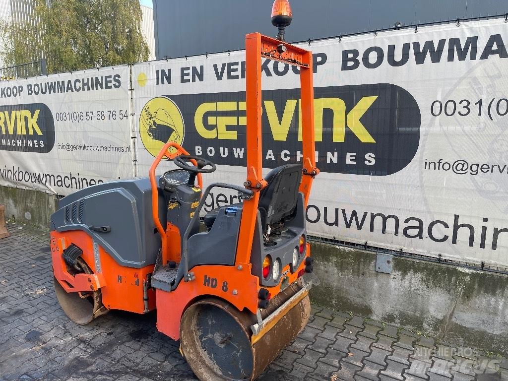 Hamm HD 8 VV Tvilling tromle