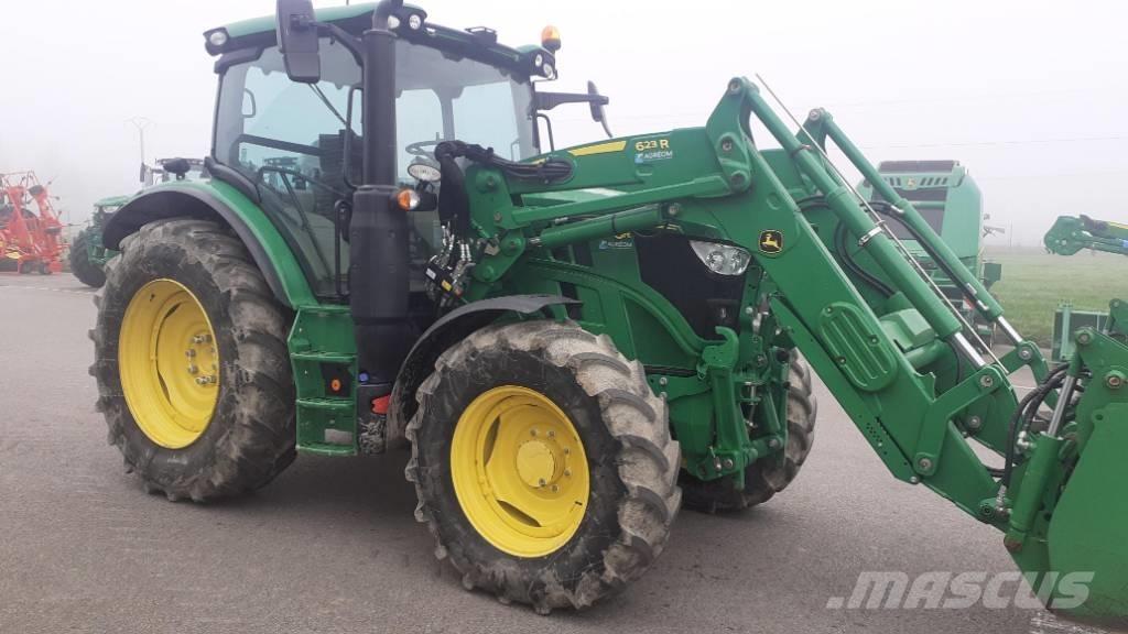 John Deere 6R120 Traktorer