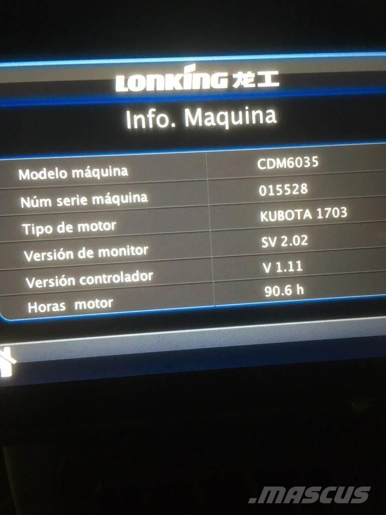 Lonking CDM6035 Minigravemaskiner