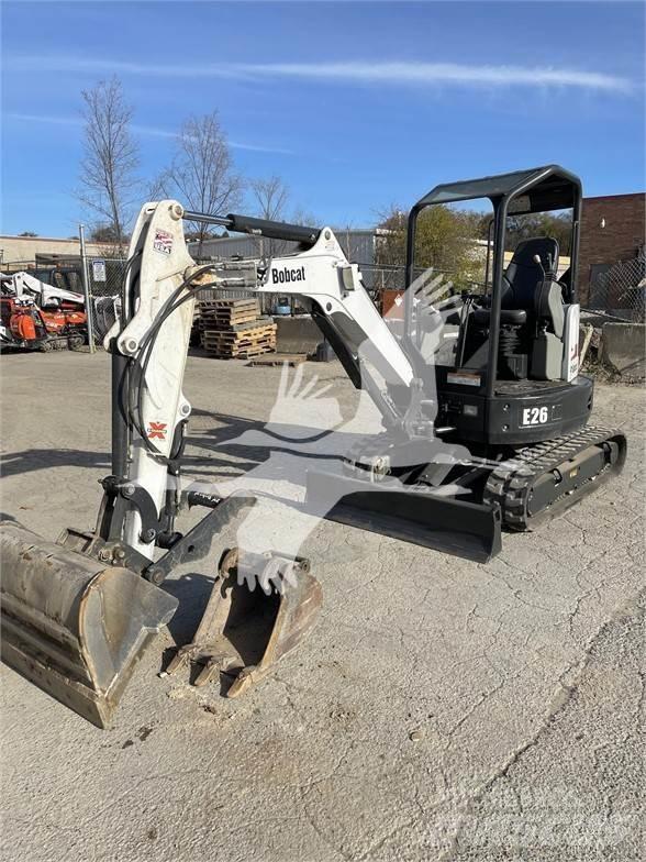 Bobcat E26 Minigravemaskiner