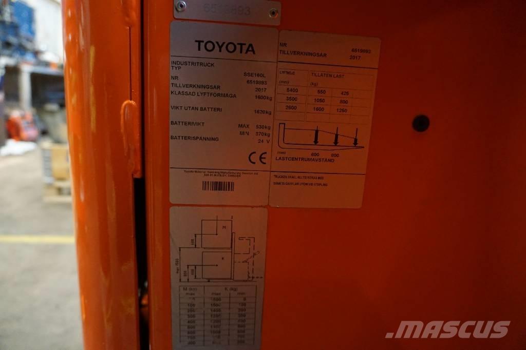 Toyota SSE160L Selvkørende stablere