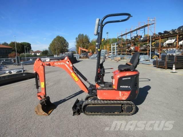 Kubota K 008-5 Minigravemaskiner